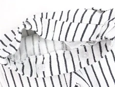 Name It bright white stribede shorts